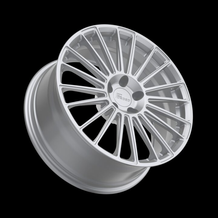 FcForged M01 forged monoblock wheel with a multi-spoke design
