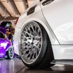 2018 BMW M3 Competition on Polished Two-Piece Wheels