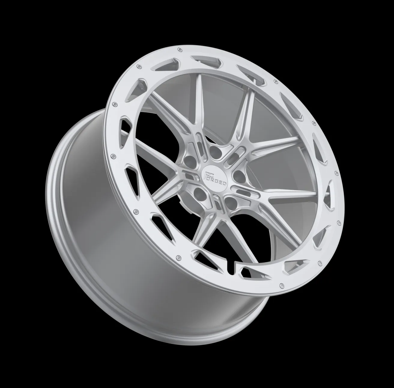 Aero Wheel Covers & Forged Wheels – Sold as a Set