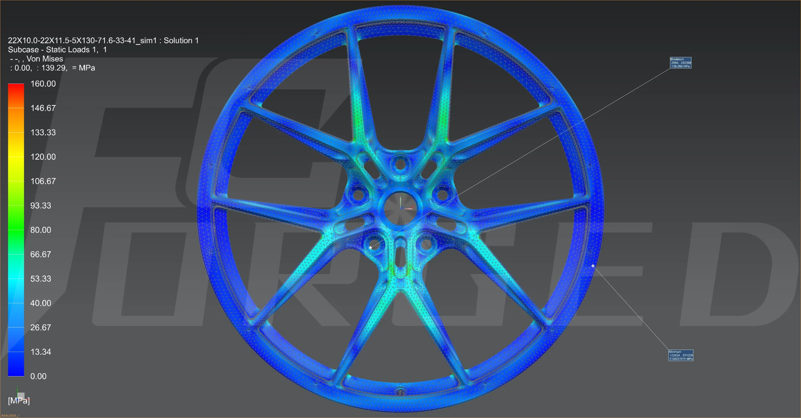 FEA analysis image for ADC008