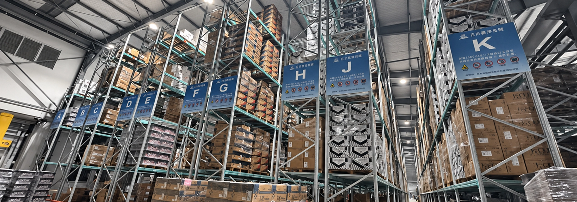 Finished forged wheels secured for international shipping